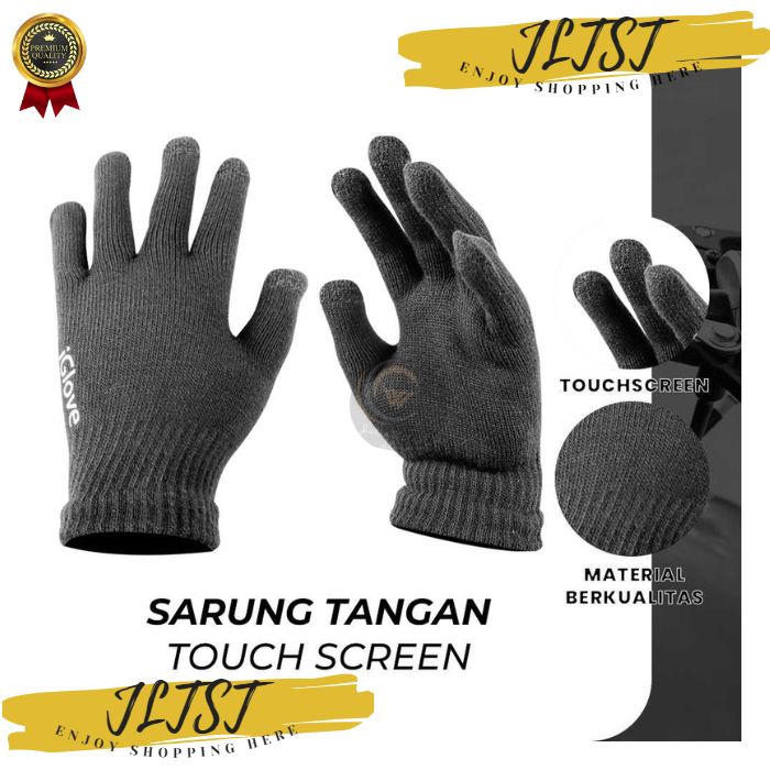 Găng tay xe máy màn hình cảm ứng Cotton chống trượt dành cho nam và nữ Gojek Grab