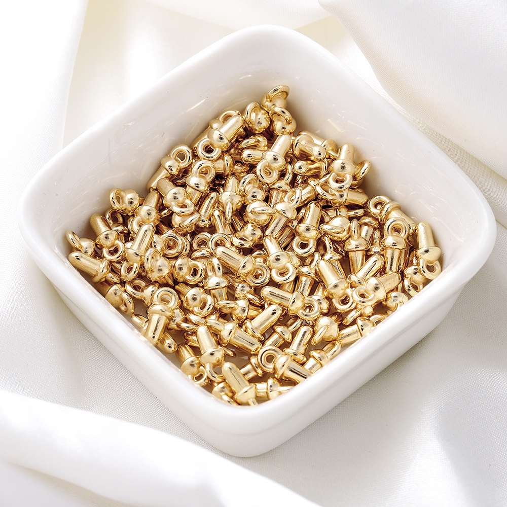 Set 100 Mặt Dây Chuyền Hình Mắt Cừu Bằng Đồng Thời Trang DIY