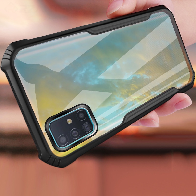 Ốp Điện Thoại Trong Suốt Chống Sốc Cho Samsung A90 5G A73 A72 A71 4G A70 / A70S A54 A53 5G A52 / A52S A51 4G A50 / A50S / A30S / M10S A42 A41