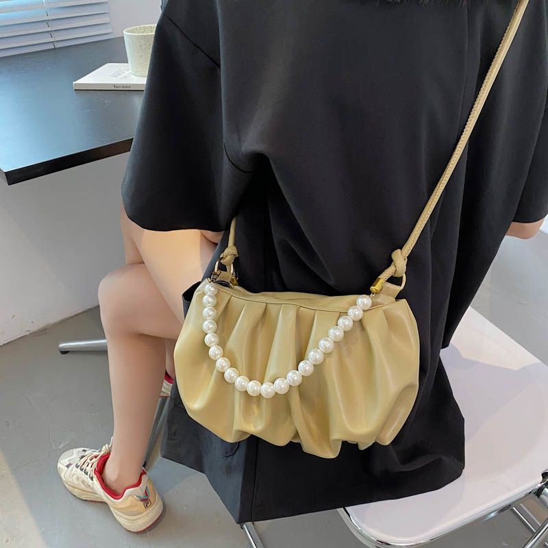 Túi Xách Đính Ngọc Trai Cao Cấp Thời Trang Theo Phong Cách Phương Tây Cho Nữ