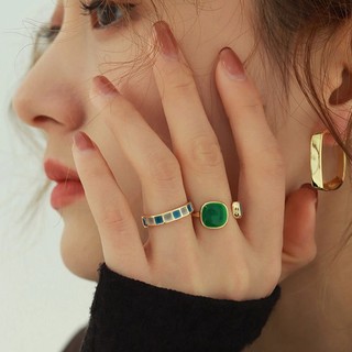 Nhẫn Hở Đính Đá Zircon Thời Trang Cho Nữ