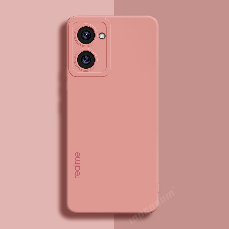 Ốp Điện Thoại Silicon Dẻo Màu Trơn Cho Realme 10 5G 9 Pro Plus 9i 4G