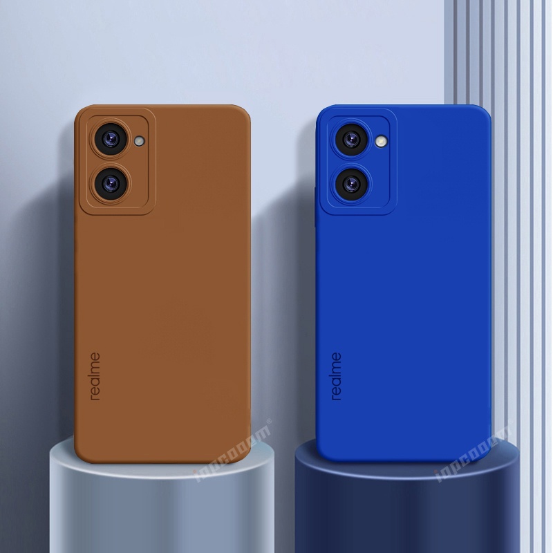 Ốp Điện Thoại Silicon Dẻo Màu Trơn Cho Realme 10 5G 9 Pro Plus 9i 4G