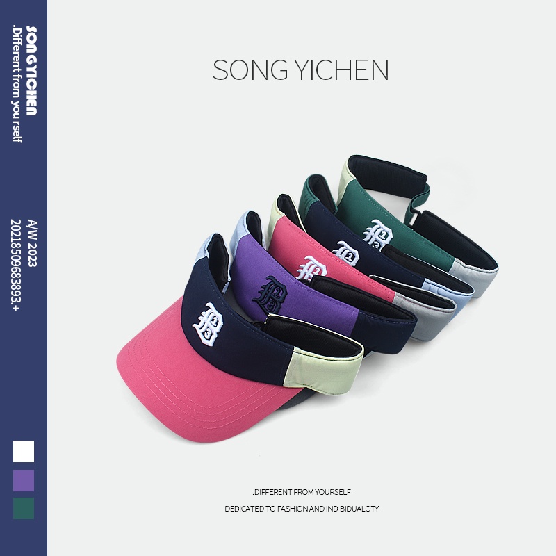 Mũ Lưỡi Trai Hở Chóp Chống Nắng Màu Sắc Thời Trang Mùa Hè Cho Nam Và Nữ