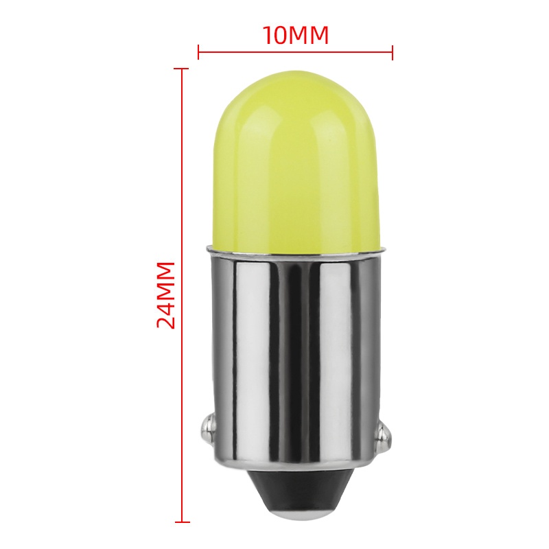 Đèn Led TíN HiệU BA9S 12V COB Cho Xe Hơi - Bộ 10 CáI