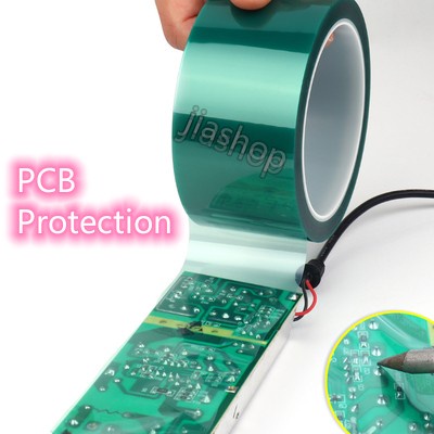 Băng Keo Cách Nhiệt 33M 33M Màu Xanh Lá Cây Chống Nhiệt Độ Cao Bảo Vệ Mặt Nạ Hàn PCB Hàn Cho Bán Chạy Xe Đạp