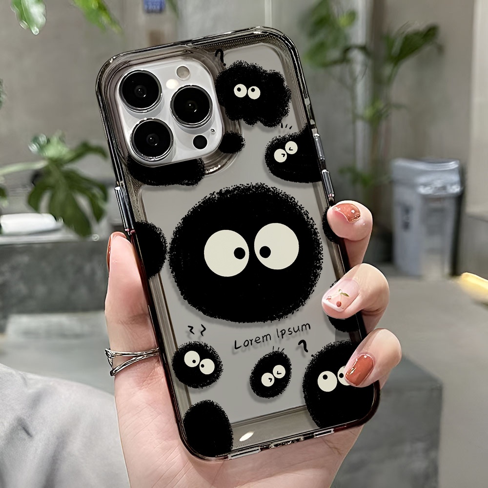Ốp Điện Thoại Trong Suốt Họa Tiết Hoạt Hình Cho iphone 14 pro max 11 13 12 7 8 Plus X XR XSMax