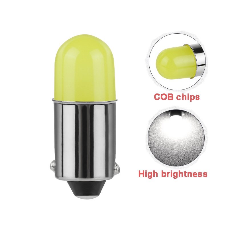 Đèn Led TíN HiệU BA9S 12V COB Cho Xe Hơi - Bộ 10 CáI