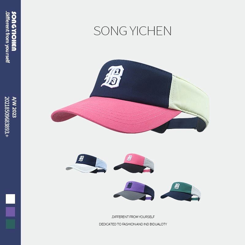 Mũ Lưỡi Trai Hở Chóp Chống Nắng Màu Sắc Thời Trang Mùa Hè Cho Nam Và Nữ