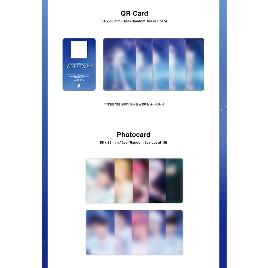 PLAVE ASTERUM 1st Single Album POCA Album