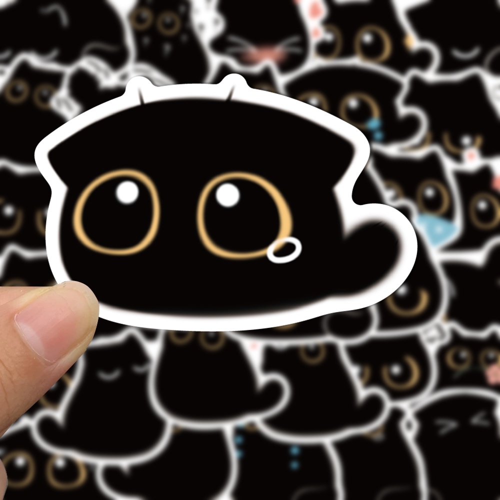 Bộ 40 Miếng Dán Chống Thấm Nước Họa Tiết Hoạt Hình Trang Trí Điện Thoại / Máy Tính