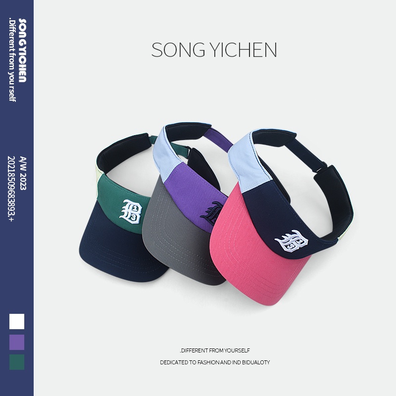 Mũ Lưỡi Trai Hở Chóp Chống Nắng Màu Sắc Thời Trang Mùa Hè Cho Nam Và Nữ