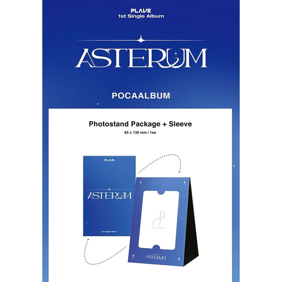 PLAVE ASTERUM 1st Single Album POCA Album