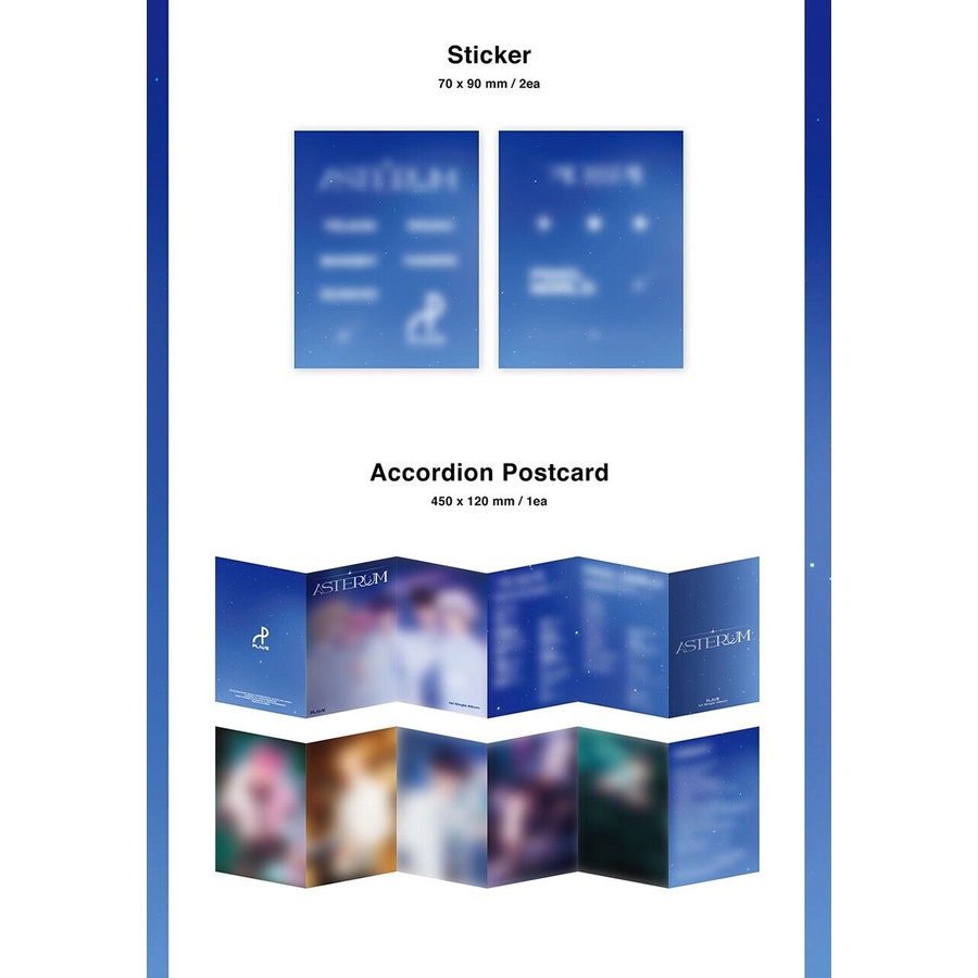 PLAVE ASTERUM 1st Single Album POCA Album