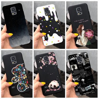 Ốp Điện Thoại Silicon Mềm Viền Đen Hình Sành Điệu Cho Samsung Galaxy S5 G900F G903F i9600 Samsung S5 S 5 GalaxyS5