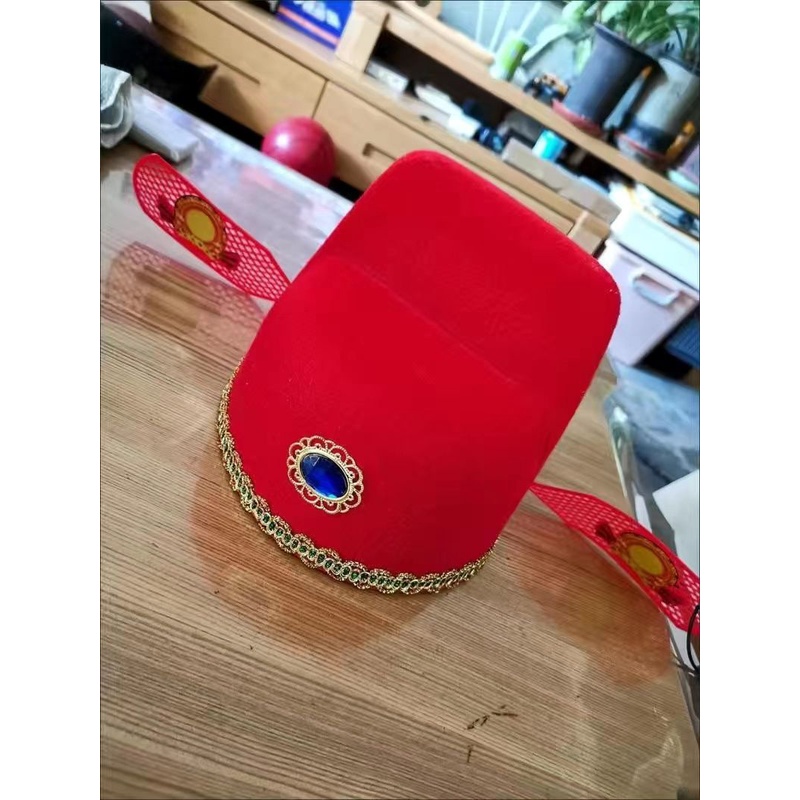 Mũ Chính Thức Champion, Mũ Gạc Màu Đen, Mũ Gạc Chính Thức Cho Trẻ Em, Mũ Thần Tài g 610