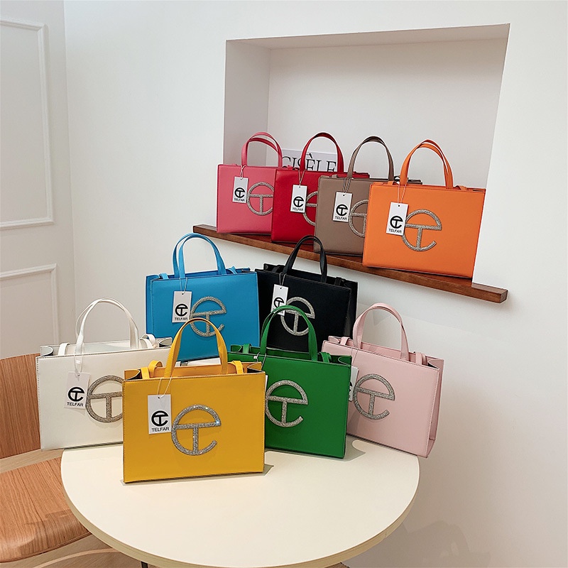 Túi Xách JASMIN NOIR Da PU Cỡ Lớn Thiết Kế Đơn Giản Thời Trang Cho Nữ