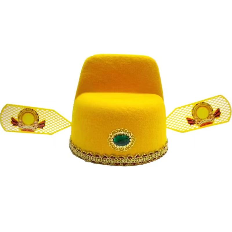 Mũ Chính Thức Champion, Mũ Gạc Màu Đen, Mũ Gạc Chính Thức Cho Trẻ Em, Mũ Thần Tài g 610