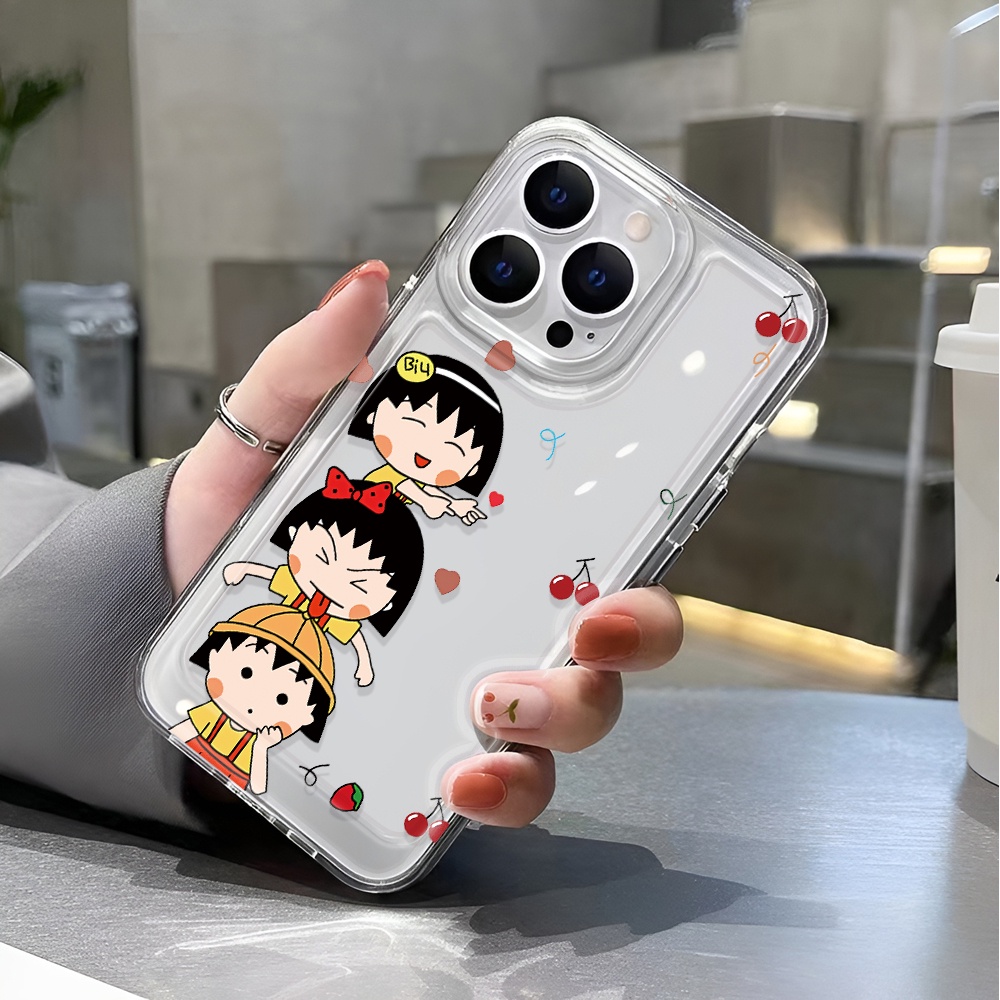 Ốp Điện Thoại Trong Suốt In Hình Trái Cherry Cho iphone 14 pro max 11 13 12 7 8 Plus X XR XSMax