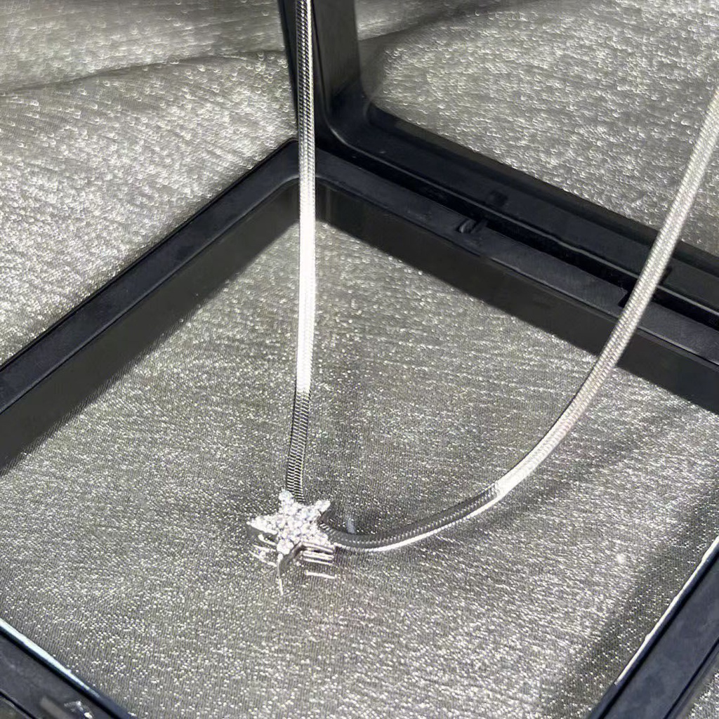 Vòng cổ Xương Rắn Ánh Sao Sang Trọng Cá Tính Cho Nữ