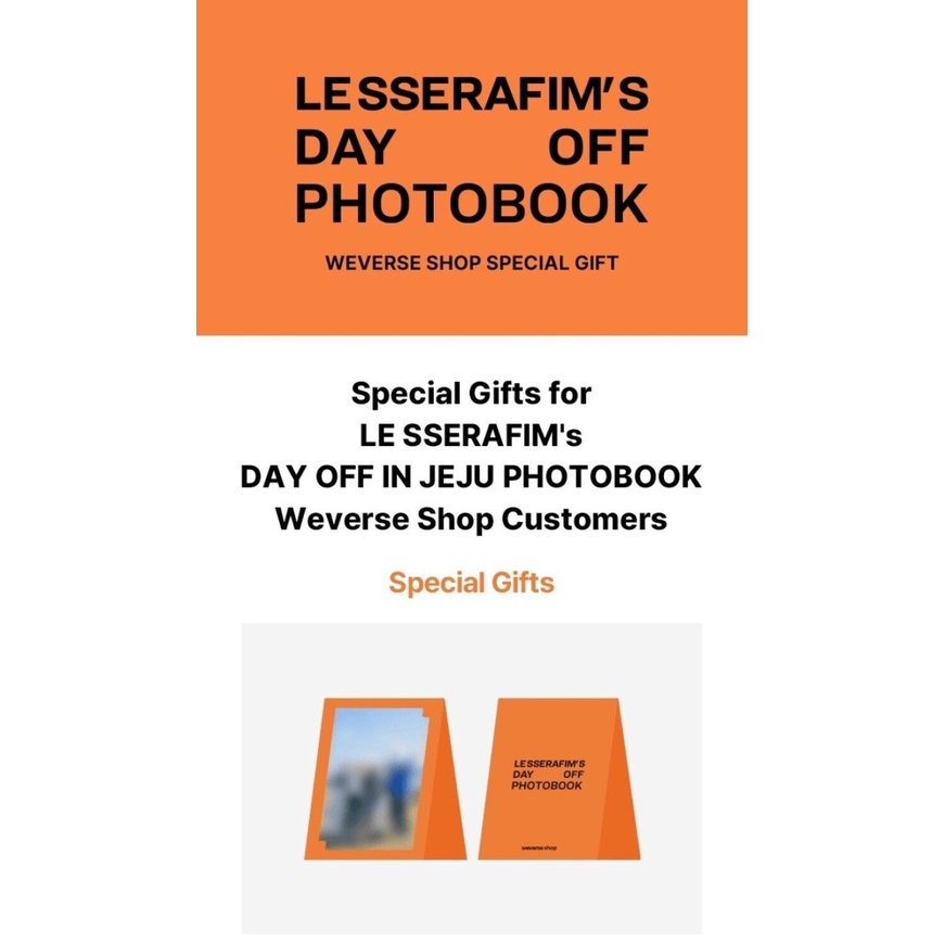 LE SSERAFIM'S  PHOTO BOOK