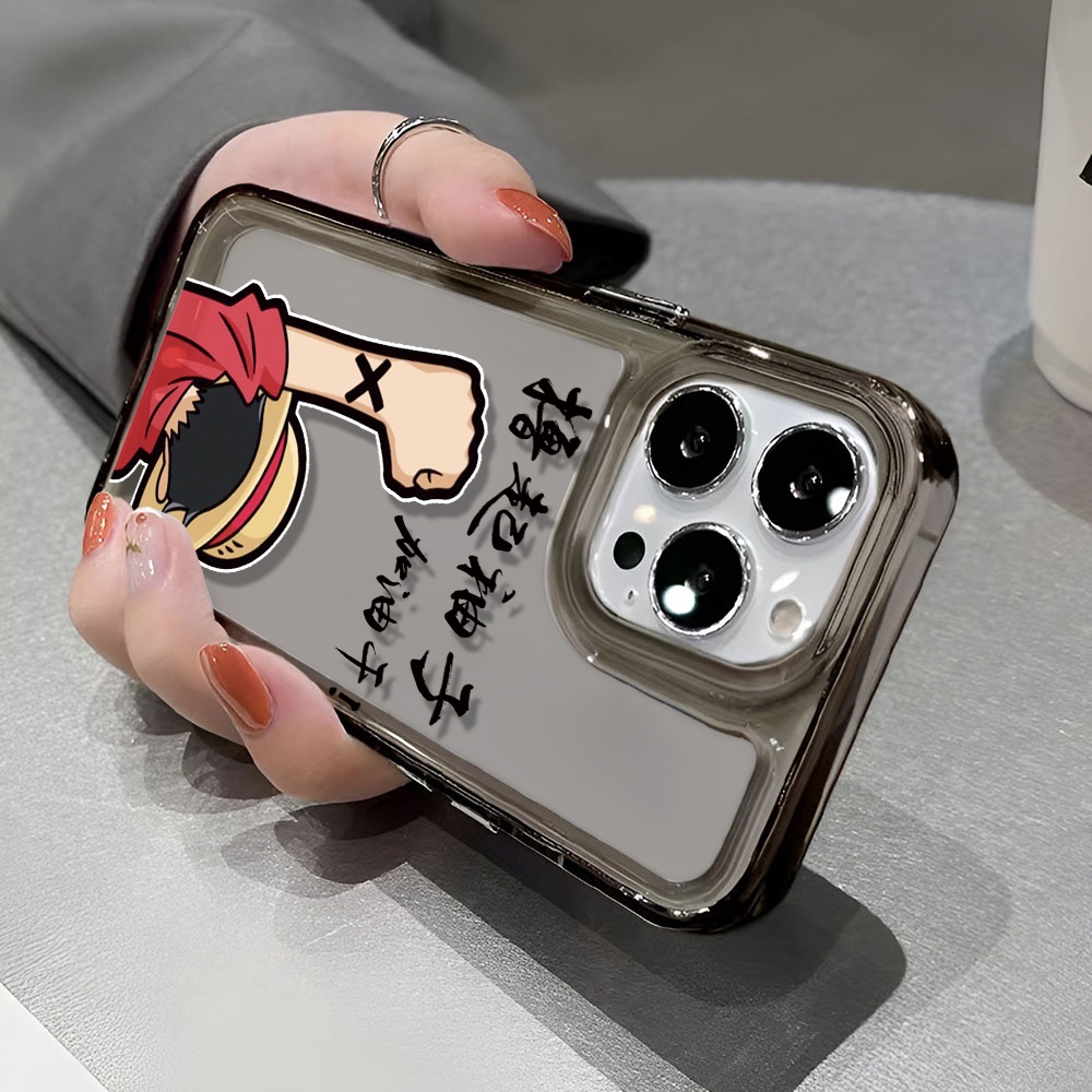 Ốp Điện Thoại Trong Suốt In Hình Lufei Cho iphone 14 pro max 11 13 12 7 8 Plus X XR XSMax