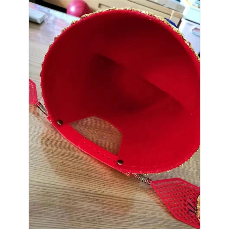 Mũ Chính Thức Champion, Mũ Gạc Màu Đen, Mũ Gạc Chính Thức Cho Trẻ Em, Mũ Thần Tài g 610