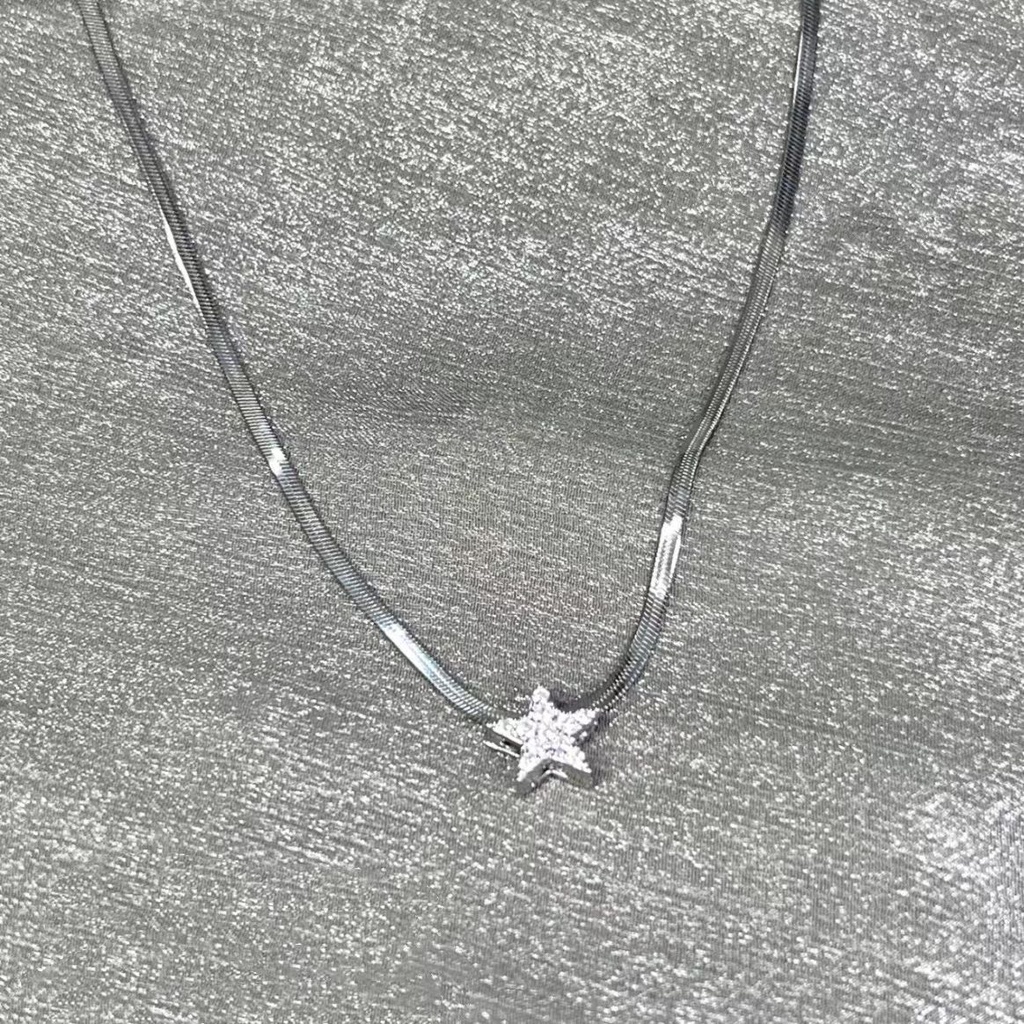 Vòng cổ Xương Rắn Ánh Sao Sang Trọng Cá Tính Cho Nữ