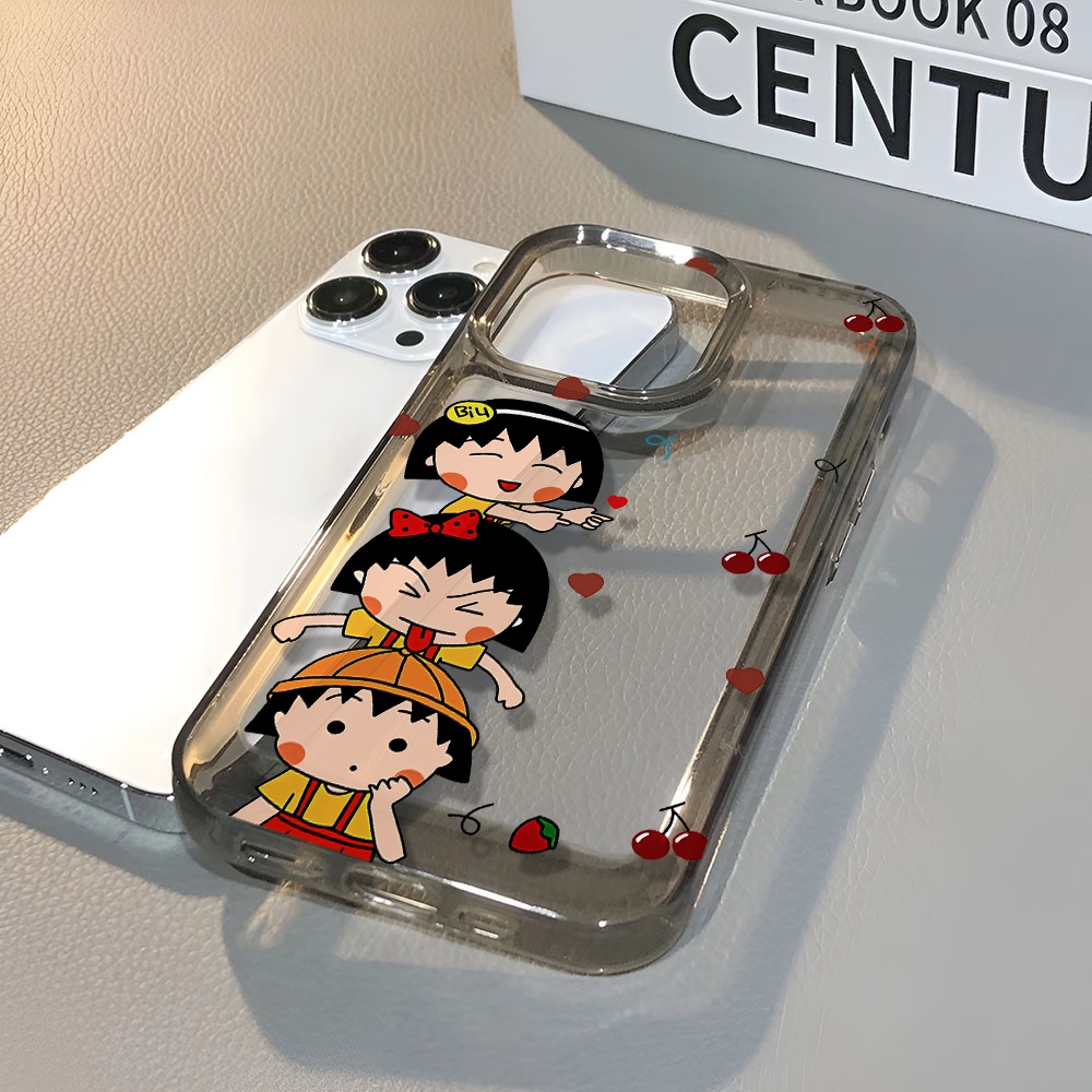 Ốp Điện Thoại Trong Suốt In Hình Trái Cherry Cho iphone 14 pro max 11 13 12 7 8 Plus X XR XSMax