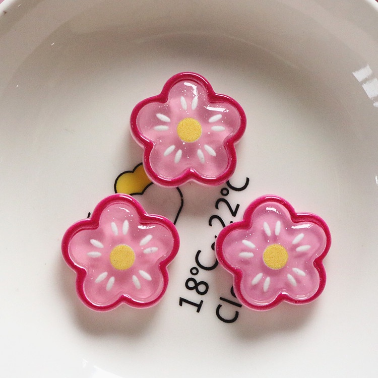 Ghim Cài Giày Hình Hoa Bướm Vịt Mèo Jibitz Croc Biểu Tượng Cảm Xúc Hoạt Hình Cho Nữ