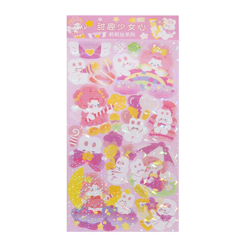 Goo Miếng Dán Trang Trí Hình Goo Xinh Xắn Phong Cách Hàn Quốc