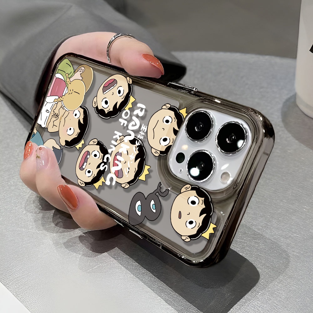 Ốp Điện Thoại Trong Suốt In Hình Hoạt Hình Nhiều Màu Sắc Cho iphone 14 pro max 11 13 12 7 8 Plus X XR XSMax
