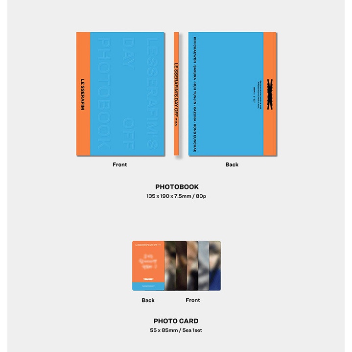 LE SSERAFIM'S  PHOTO BOOK