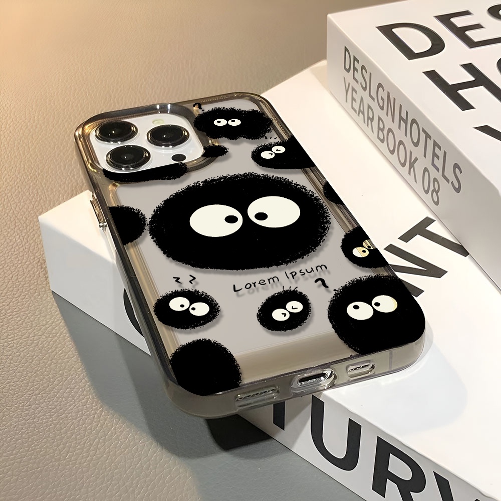 Ốp Điện Thoại Trong Suốt Họa Tiết Hoạt Hình Cho iphone 14 pro max 11 13 12 7 8 Plus X XR XSMax