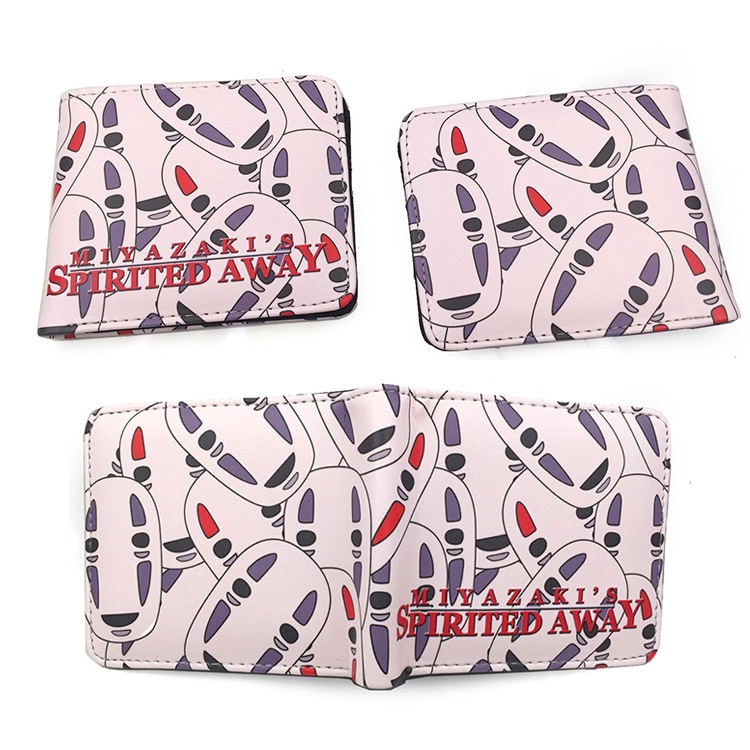 Ví Ngắn 20% Cotton In Hoạt Hình spirited away Dành Cho Nam