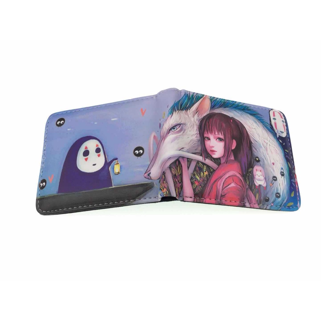 Ví Ngắn 20% Cotton In Hoạt Hình spirited away Dành Cho Nam
