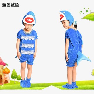 Bộ đồ biểu diễn cá mập biển / cá voi / sư tử biển cho bé s 12.7