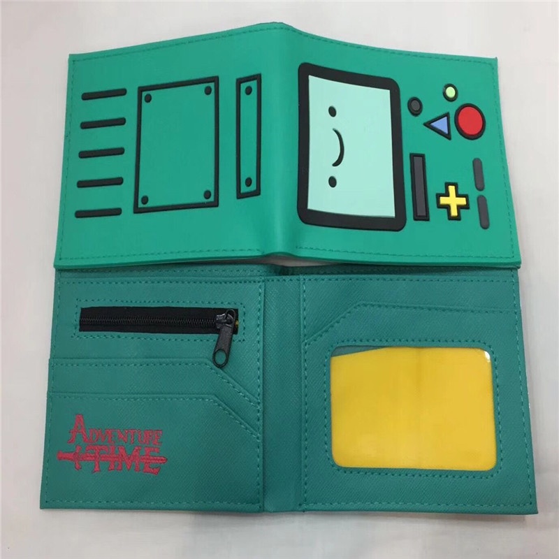 Ví Da Ngắn Đựng Tiền Xu In Hình adventure time adventure time Cá Tính Cho Nam Và Nữ