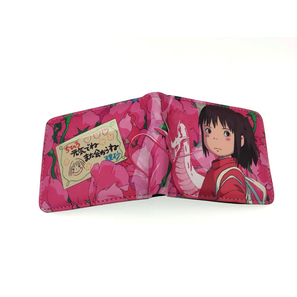 Ví Ngắn 20% Cotton In Hoạt Hình spirited away Dành Cho Nam