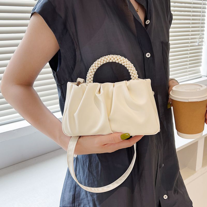 Túi Xách Đeo Vai mini Hình Đám Mây Đính Ngọc Trai Thời Trang Mùa Hè Kiểu Mới Cho Nữ