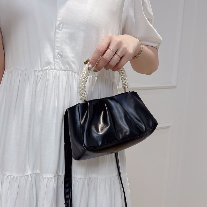 Túi Xách Đeo Vai mini Hình Đám Mây Đính Ngọc Trai Thời Trang Mùa Hè Kiểu Mới Cho Nữ