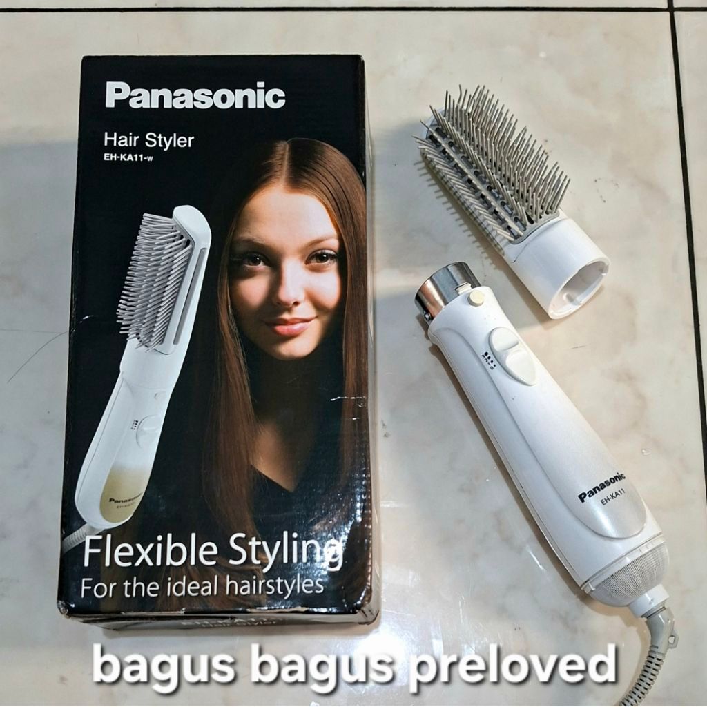 [PRELOVED] Máy tạo kiểu tóc / Lược thổi tóc Panasonic EH-KA11 (Hộp trọn bộ)