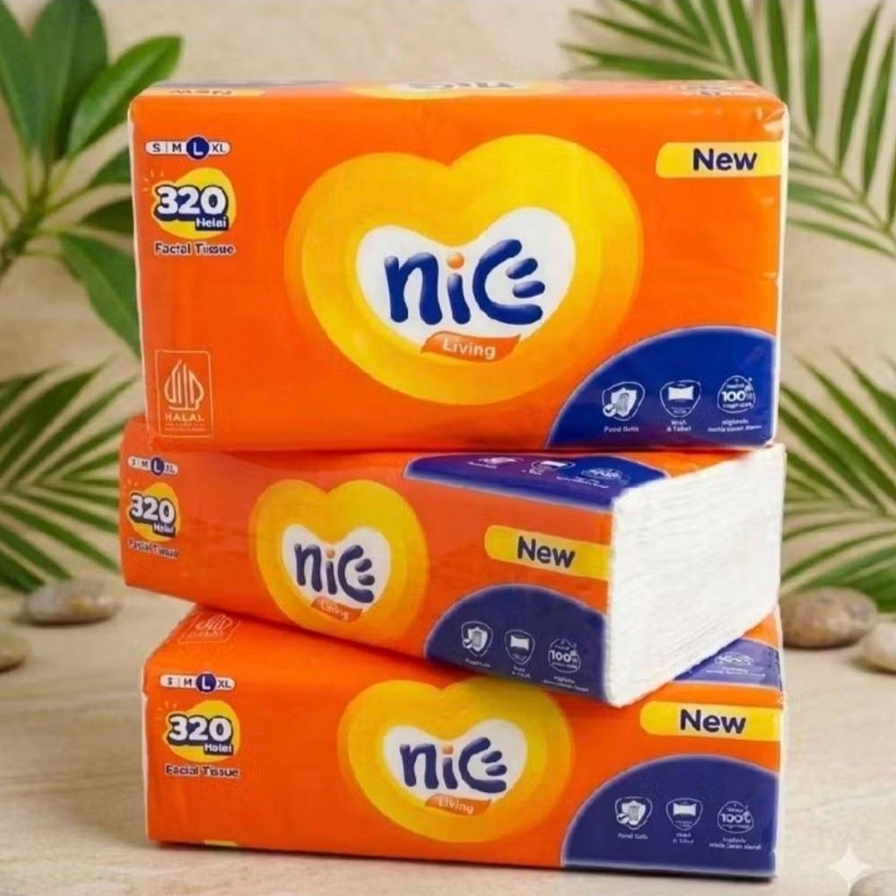 Khăn giấy mặt đẹp 320 tờ 2play 1 gói 3 gói