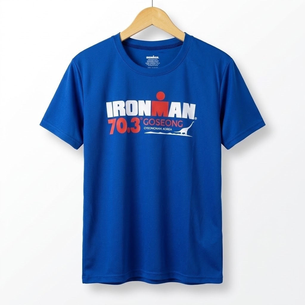 Jersey IRONMAN 70.3 Goseong Gyeongnam K0REA 100% Polyester | Size M | Xanh lam Xanh lam | YÊU THÍCH 