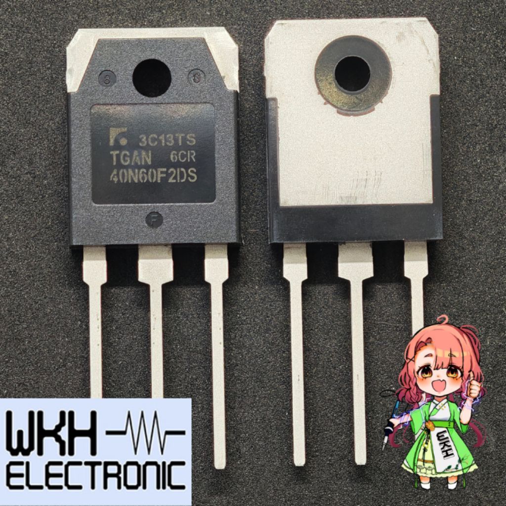 TGAN40N60F2DS TGAN 40N60F2DS TGAN 40N60 F2DS IGBT N-Ch 600V 80A TO3PN CHÍNH HÃNG