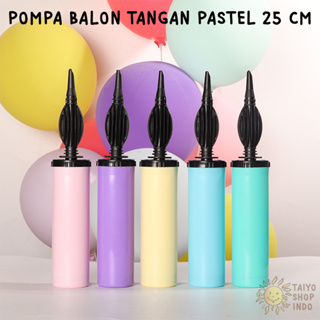 Image of TAIYO Pompa Balon Tangan Manual Alat Tiup Angin Balloon Alas Pasir Ajaib Warna Warni
