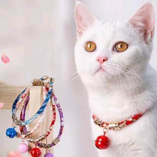 Image of Kalung Kucing Model Jepang Elegan Lonceng Ufo Besar | Japanese Style Pet Collar