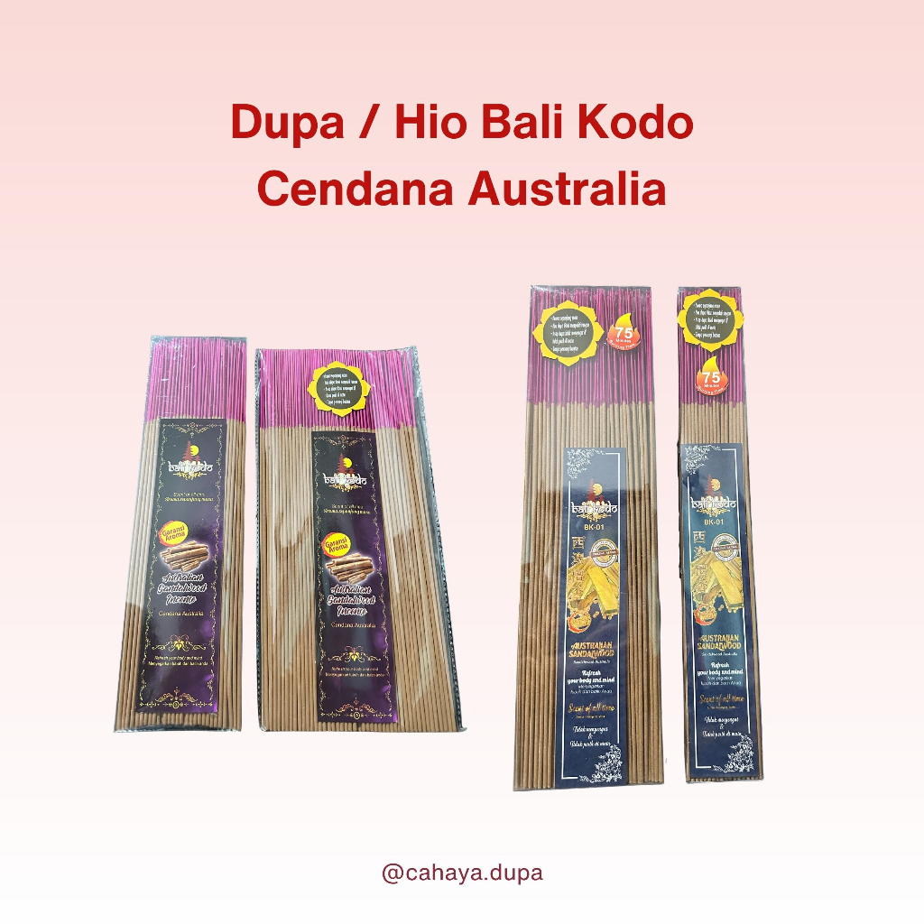 Hương / Hio Bali Kodo Gỗ đàn hương Úc