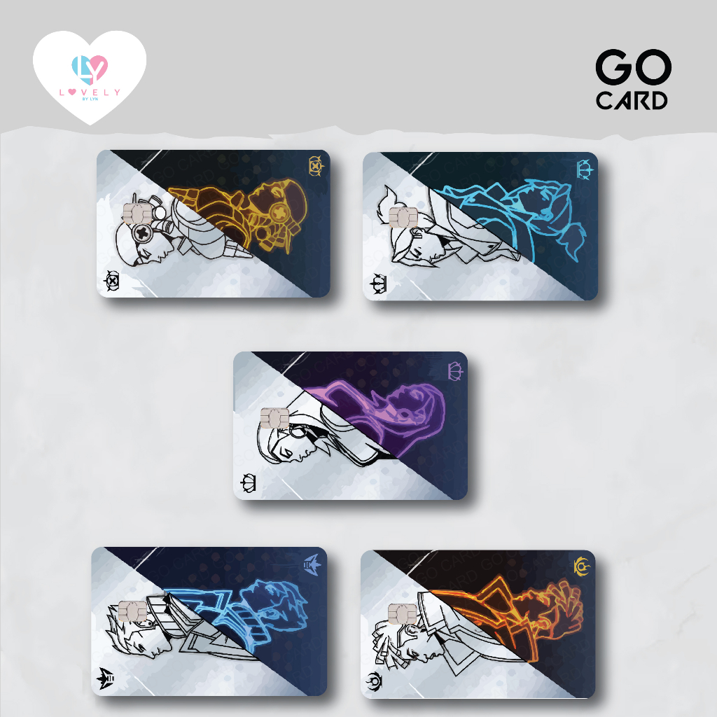 Miếng Dán Thẻ Hình Nhóm Nhạc ACE Hologram Độc Đáo | Thẻ Bài Go Thiết Kế Dễ Thương Chuyên Dùng