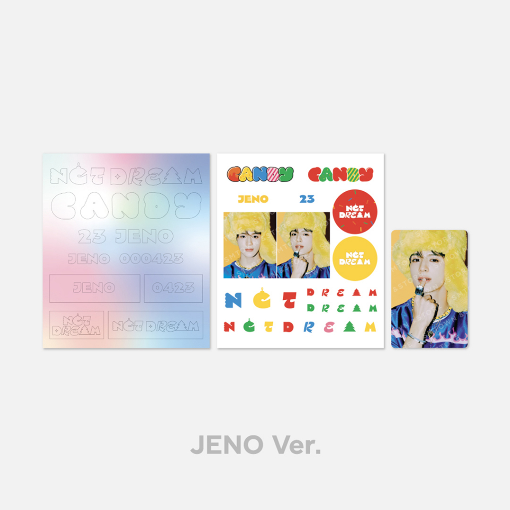 NCT DREAM - BỘ DECO STICKER FANLIGHT